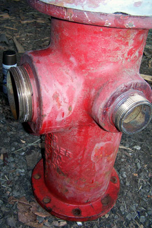 How to turn an old fire hydrant into a hose bib, part 1
