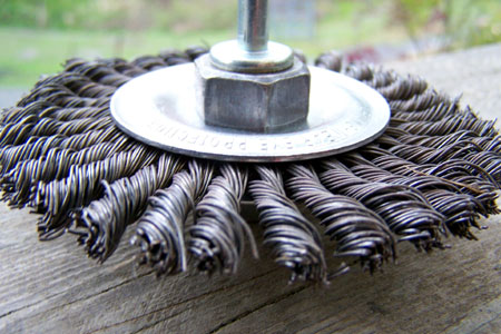 Wire brush wire brush